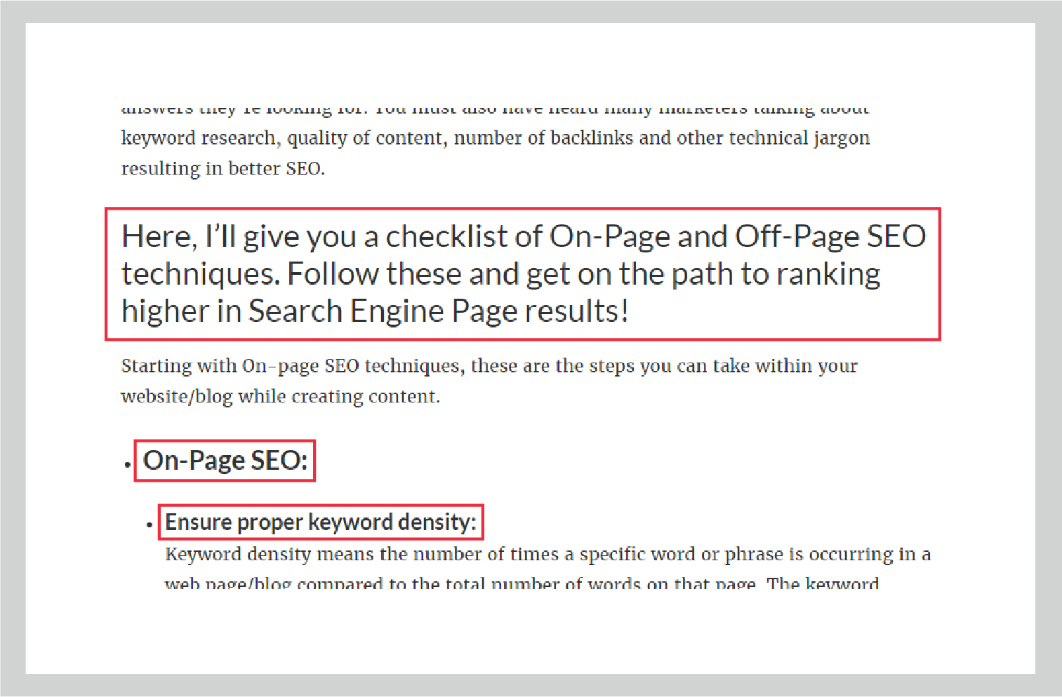 H1 H2 HTML Tags On-Page & Off-Page Techniques SEO UpGrad Blog