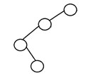 degenarate binary tree