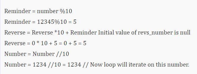 How to Reverse a Number in Python? | upGrad blog