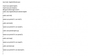 What is Applet in Java? How to Create & Run? | upGrad blog