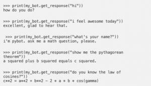Communicate with your Python Chatbot