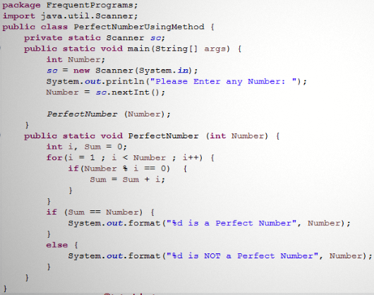 Perfect Number Program for Java | upGrad blog