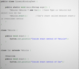 Dynamic Binding in Java | upGrad blog
